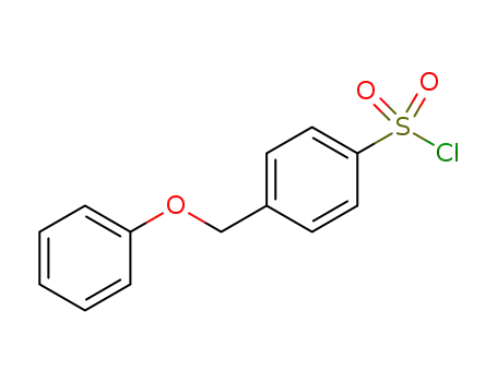 Molecular Structure of 1002727-89-0 (4-(phenoxymethyl)benzenesulfonyl chloride)