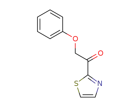 Molecular Structure of 1621517-45-0 (2-phenoxy-1-(thiazol-2-yl)ethan-1-one)