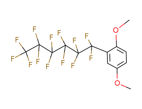 Benzene, 1,4-dimethoxy-2-(tridecafluorohexyl)-