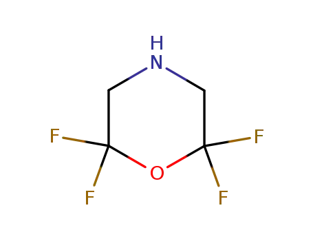 Morpholine, 2,2,6,6-tetrafluoro- (9CI)