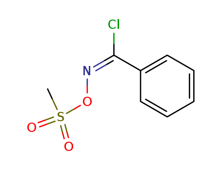 Methanesulfonic acid,(chlorophenylmethylene)azanyl ester cas  5023-82-5