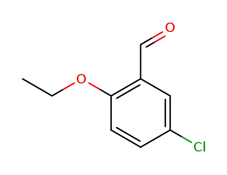 Molecular Structure of 27682-64-0 (5-CHLORO-2-ETHOXYBENZALDEHYDE)
