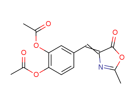 4-(3,4-DIACETOXYBENZAL)-2-METHYL-5-OXAZOLONE
