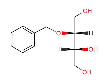Molecular Structure of 84379-52-2 ((-)-2-O-BENZYL-D-THREITOL)