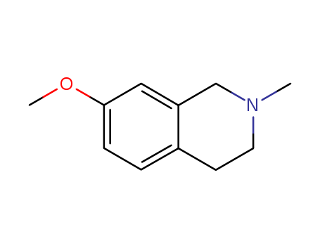 Isoquinoline,1,2,3,4-tetrahydro-7-methoxy-2-methyl- cas  54893-23-1