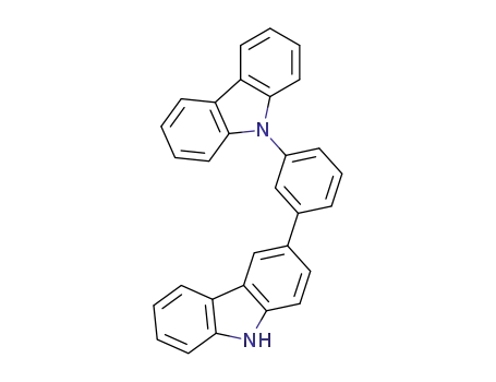 Molecular Structure of 1151988-85-0 (3-(3-(9H-carbazol-9-yl)phenyl)-9H-carbazole)