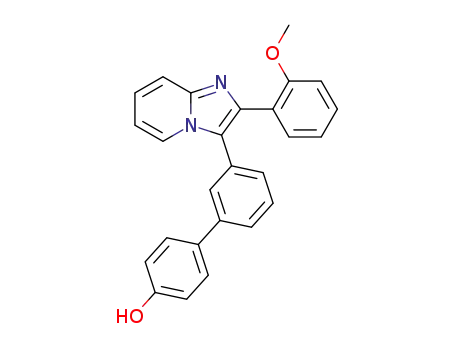 3-(4'-hydroxybiphenyl-3-yl)-2-(2-methoxyphenyl)imidazo[1,2-a]pyridine