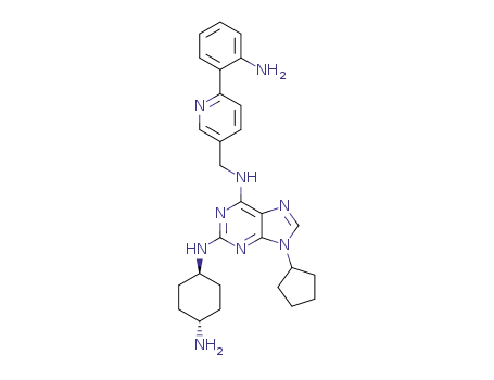 N<sup>2</sup>-(4-aminocyclohexyl)-N<sup>6</sup>-[6-(2-aminophenyl)pyridin-3-ylmethyl]-9-cyclopentyl-9H-purine-2,6-diamine