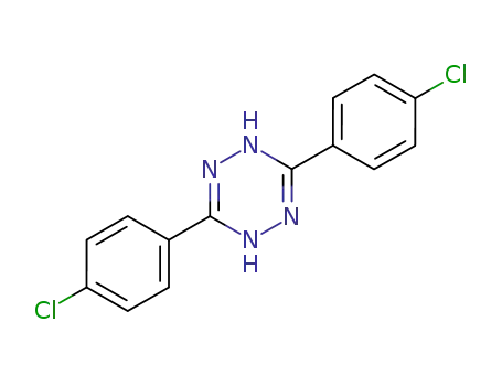 Molecular Structure of 53876-70-3 (3,6-BIS(4-CHLOROPHENOYL)-1,2-DIHYDRO-1,2,4,5 TETRAZINE)