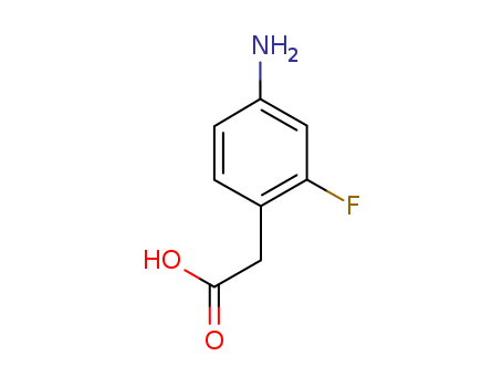 4-Amino-2-fluorobenzeneacetic acid