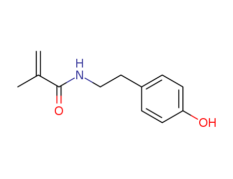 Methacrylamide, N-(p-hydroxyphenethyl)-