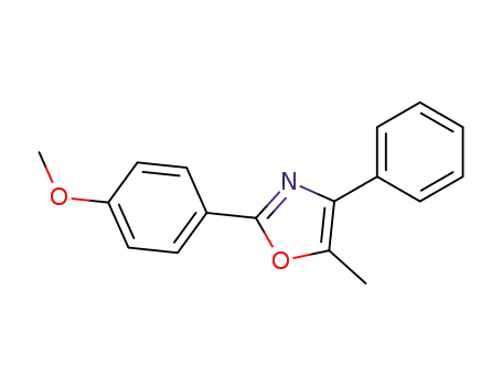 Oxazole, 2-(4-methoxyphenyl)-5-methyl-4-phenyl-