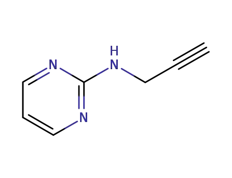 피리미딘, 2-(2-프로피닐아미노)-(7CI,8CI)