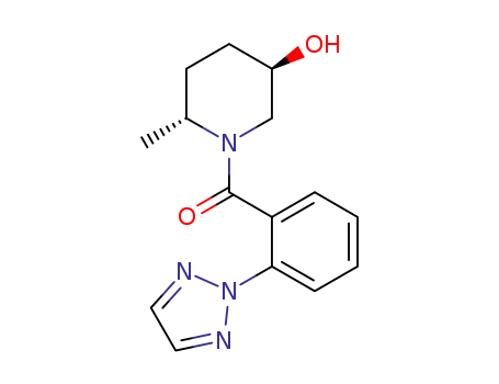 (2-(2H-1,2,3-triazol-2-yl)phenyl)((2R,5R)-5-hydroxy-2-methylpiperidin-1-yl)methanone