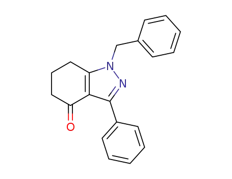 1-benzyl-3-phenyl-1,5,6,7-tetrahydro-4H-indazol-4-one