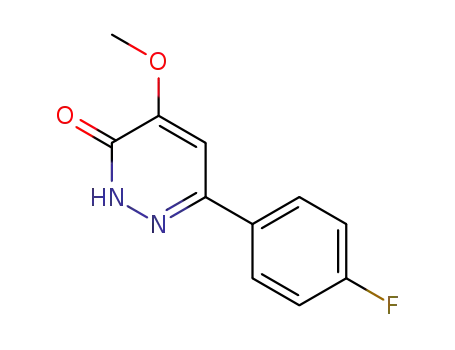 6-(4-fluorophenyl)-4-methoxypyridazin-3(2H)-one