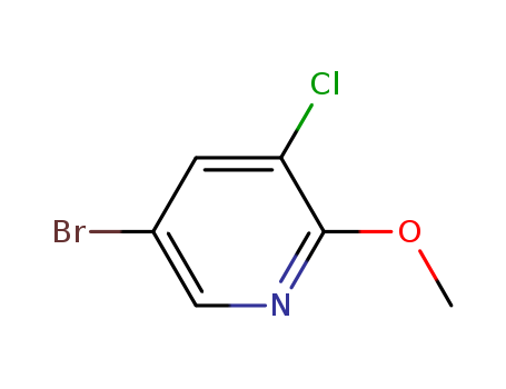 Pyridine,5-bromo-3-chloro-2-methoxy-