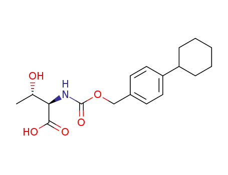 (2R,3S)-2-[{[(4-cyclohexylphenyl)methoxy]carbonyl}amino]-3-hydroxybutanoic acid