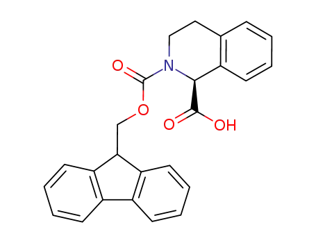 Molecular Structure of 204317-99-7 (FMOC-L-1,2,3,4-TETRAHYDROISOQUINOLINE-1-CARBOXYLIC ACID)