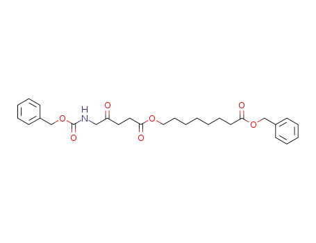 Molecular Structure of 1552321-98-8 (7-(benzyloxycarbonyl)heptyl 5-(Cbz-amino)-4-oxopentanoate)