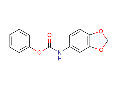 Carbamic acid, 1,3-benzodioxol-5-yl-, phenyl ester