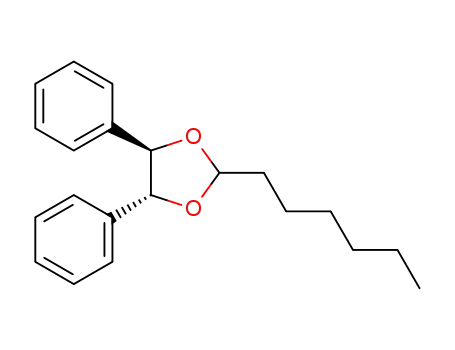 (4R,5R)-2-hexyl-4,5-diphenyl-1,3-dioxolane