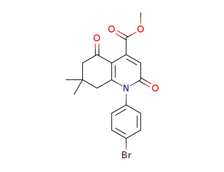 methyl 1-(4-bromophenyl)-1,2,5,6,7,8-hexahydro-7,7-dimethyl-2,5-dioxoquinoline-4-carboxylate