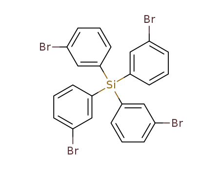 Molecular Structure of 553611-81-7 (1,1',1'',1'''-Silanetetrayltetrakis[3-bromobenzene])