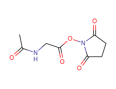 Acetamide,N-[2-[(2,5-dioxo-1-pyrrolidinyl)oxy]-2-oxoethyl]- (9CI)