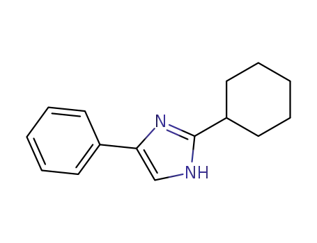 Molecular Structure of 111114-70-6 (2-cyclohexyl-4-phenyl-1H-imidazole)