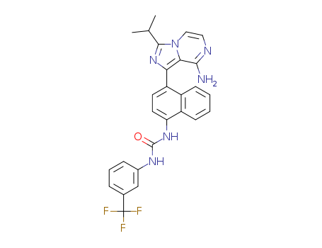 Urea, N-[4-[8-aMino-3-(1-Methylethyl)iMidazo[1,5-a]pyrazin-1-yl]-1-naphthalenyl]-N'-[3-(trifluoroMethyl)phenyl]-