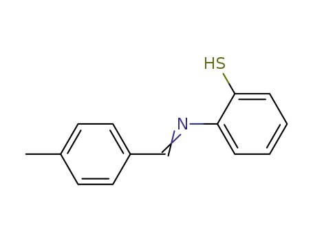 2-{(E)-[(4-Methylphenyl)methylidene]amino}benzene-1-thiol