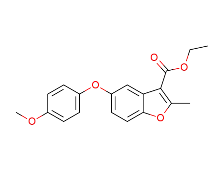 ethyl 5-(4-methoxyphenoxy)-2-methylbenzofuran-3-carboxylate