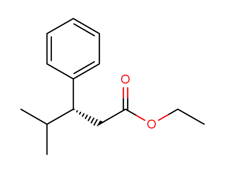 Molecular Structure of 1019003-37-2 ((R)-ethyl 4-methyl-3-phenylpentanoate)