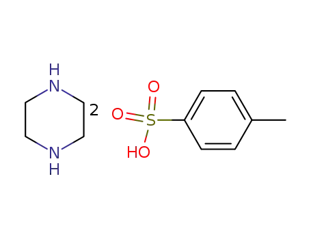 Molecular Structure of 16115-57-4 (1,4-diammoniocyclohexane di-p-toluenesulfonate)