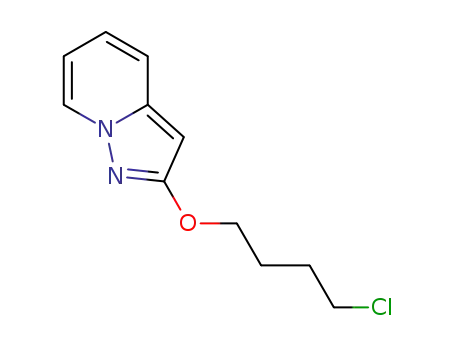 Molecular Structure of 1451182-03-8 (2-(4-chlorobutoxy)pyrazolo[1,5-a]pyridine)