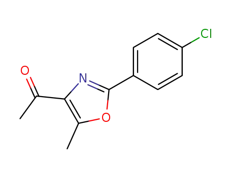 Ethanone, 1-[2-(4-chlorophenyl)-5-methyl-4-oxazolyl]-