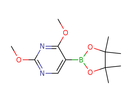 2,4-dimethoxy-5-(4,4,5,5-tetramethyl-1,3,2-dioxaborolan-2-yl)pyrimidine