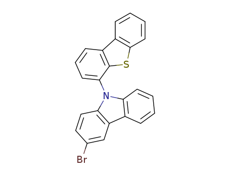 3-BroMo-9-dibenzothiophen-4-yl-9H-carbazole