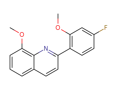 2-(4-fluoro-2-methoxyphenyl)-8-methoxyquinoline