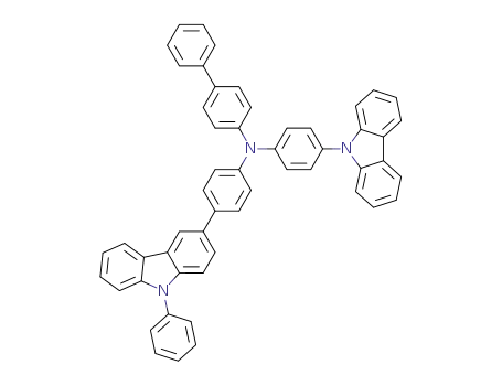 4-(9H-carbazol-9-yl)-4'-phenyl-4''-(9-phenyl-9H-carbazol-3-yl)triphenylamine