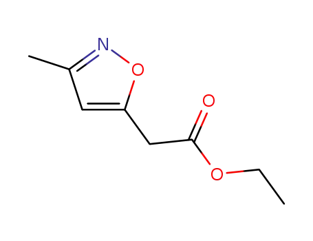 Molecular Structure of 173850-46-9 (5-Isoxazoleaceticacid,3-methyl-,ethylester(9CI))