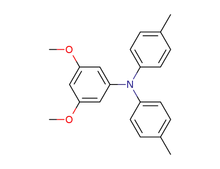 Molecular Structure of 58047-48-6 (N-(3,5-dimethoxyphenyl)-di-p-tolylamine)