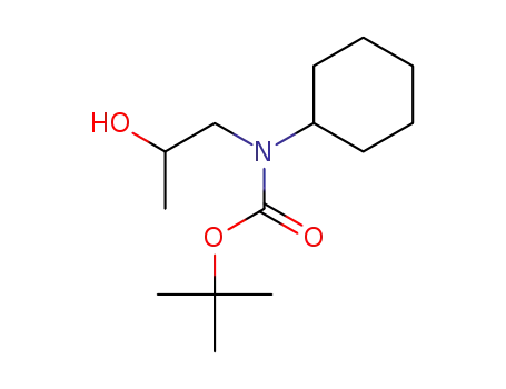 tert-butyl cyclohexyl(2-hydroxypropyl)carbamate