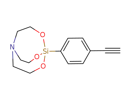 1-(4-ethynylphenyl)-2,8,9-trioxa-5-aza-1-silabicyclo[3.3.3]undecane