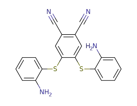 4,4-bis(2'-aminophenylsulfanyl)-1,2-dicyanobenzene