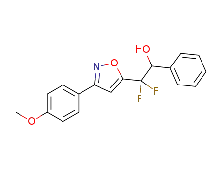 2,2-difluoro-2-[3-(4-methoxyphenyl)isoxazol-5-yl]-1-phenylethanol