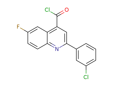C<sub>16</sub>H<sub>8</sub>Cl<sub>2</sub>FNO