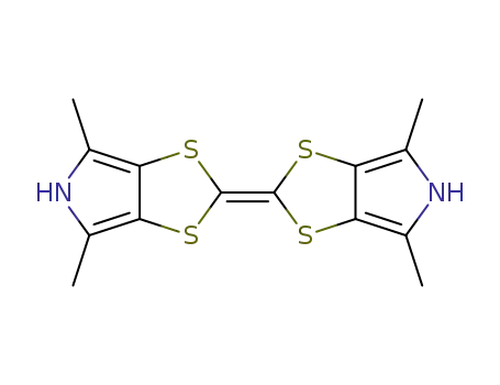 Molecular Structure of 117860-14-7 (bis(2,5-dimethylpyrrolo)[3,4-d]tetrathiafulvalene)
