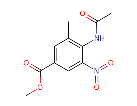 methyl 4-acetamido-3-methyl-5-nitrobenzoate